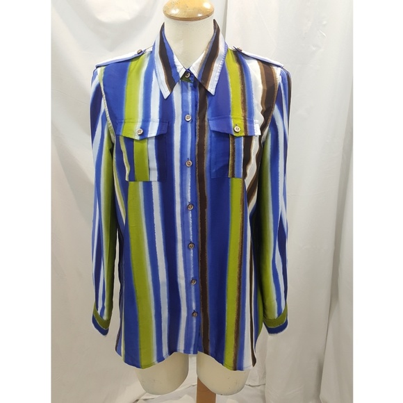 Jones New York Signature Petite Blouse - Picture 1 of 6